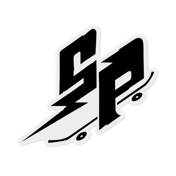 SP Logo Sticker (Black)