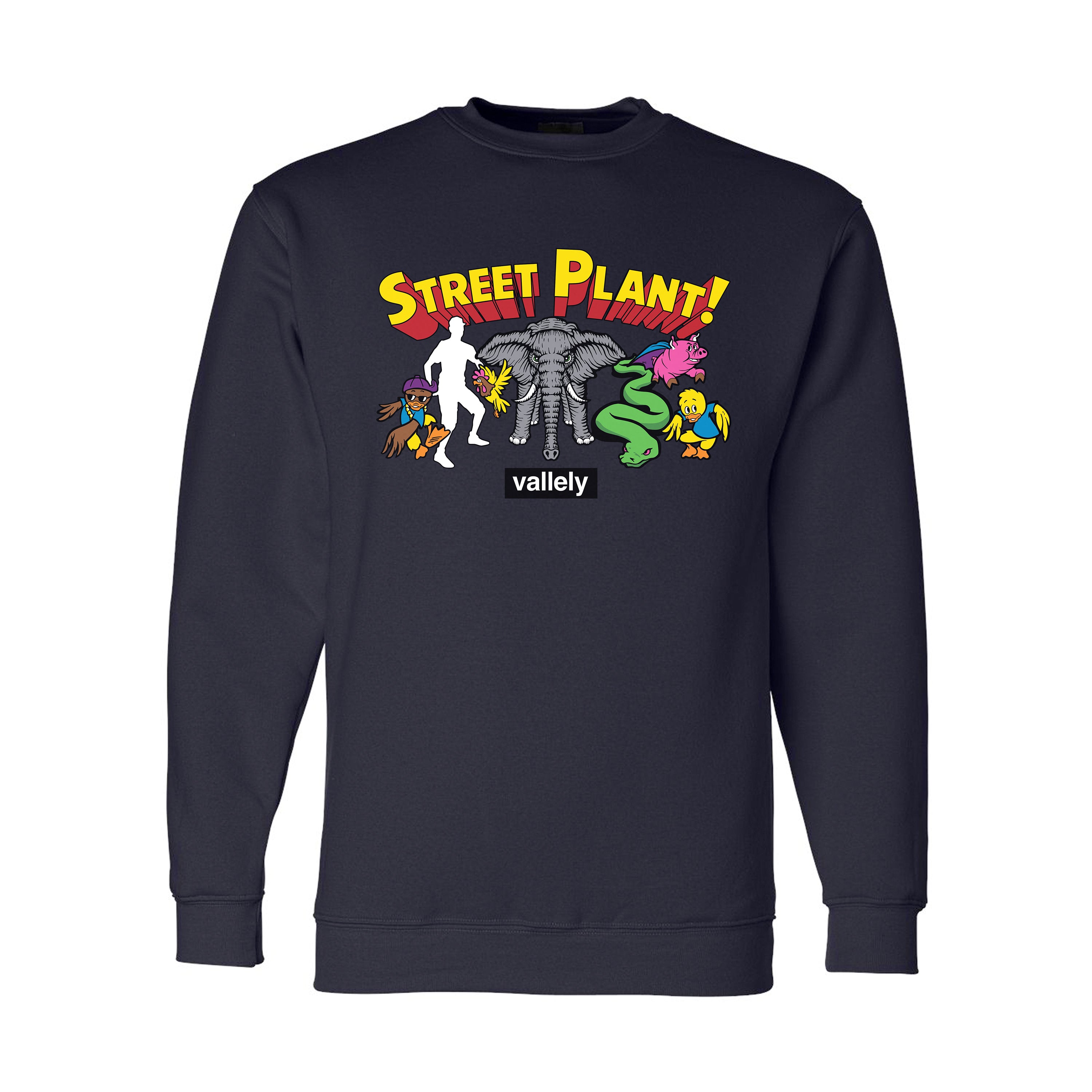 Vallely Super Friends Crew Sweatshirt
